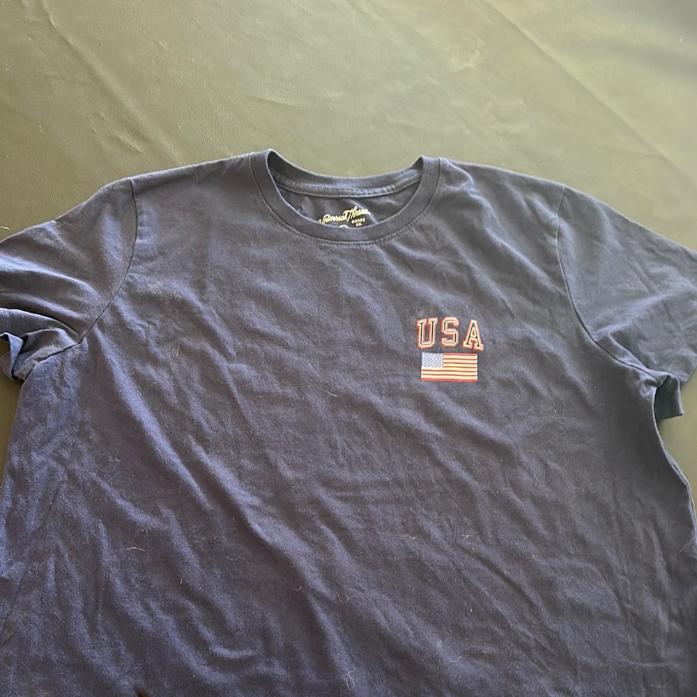 Universal Thread Navy USA Flag Women's Tee